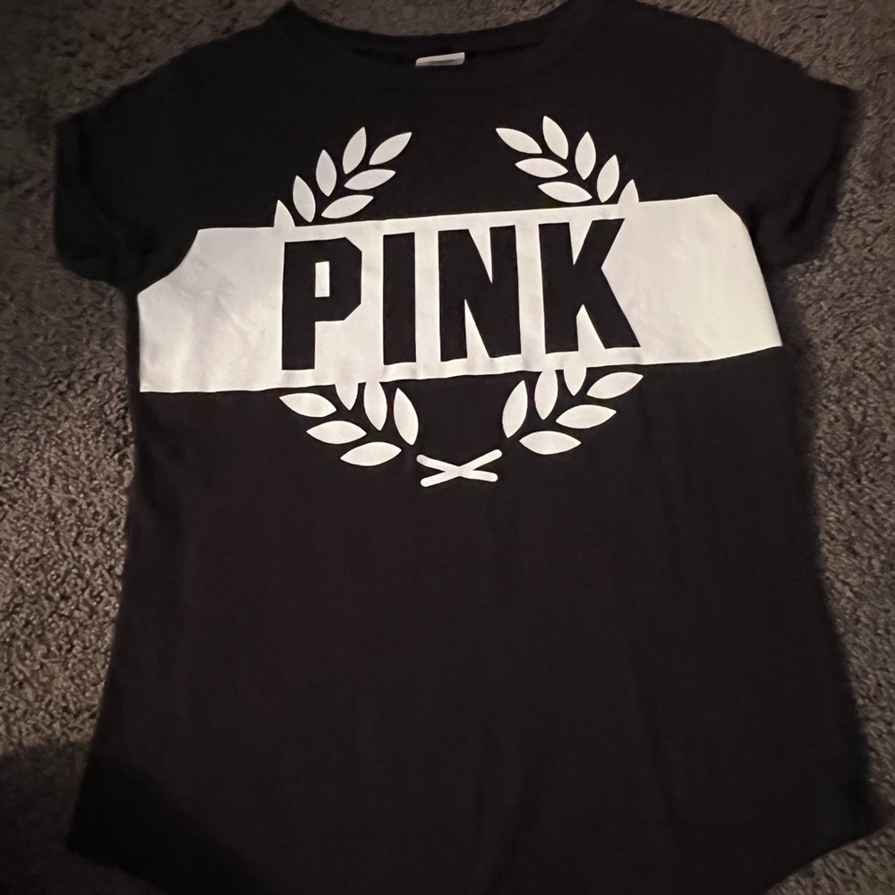 adult extra small, worn once or twice, black and white,PINK